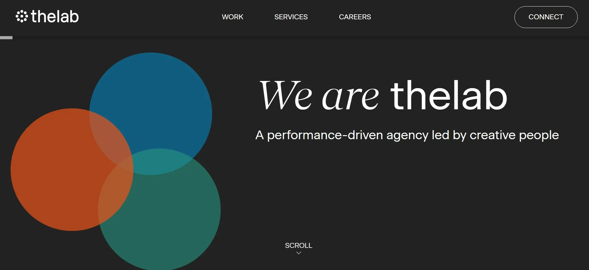 thelab performance-driven agency creating brand, content, and social programs.