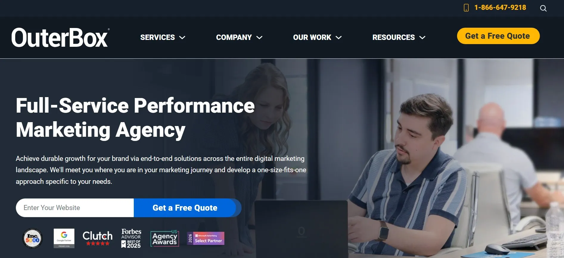 OuterBox agency for eCommerce SEO, paid media, and revenue-focused marketing.