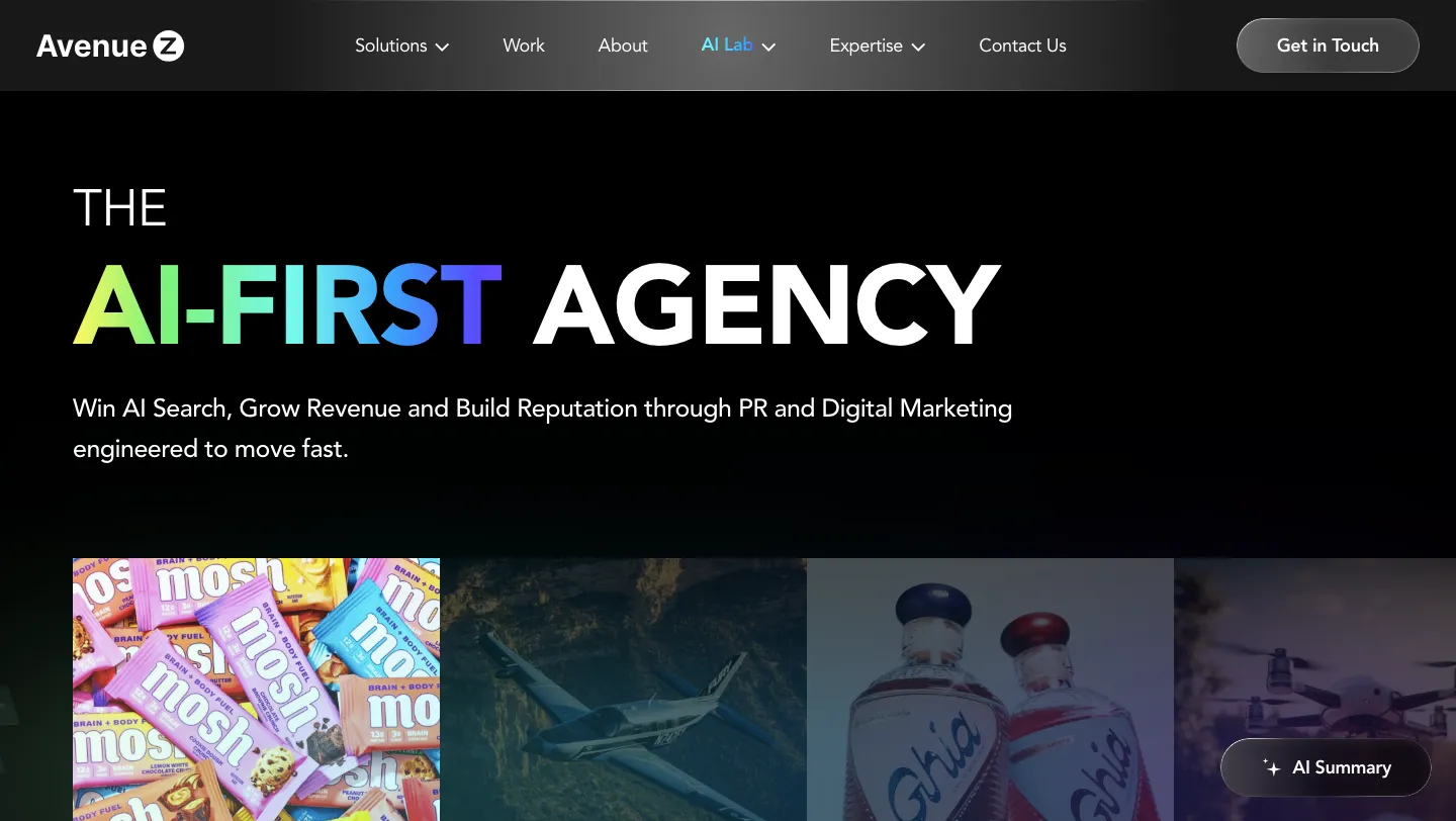 Growth Marketing Agency in NYC - Avenue Z