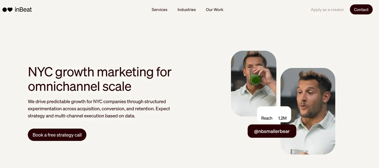 Growth Marketing Agency in NYC - inBeat Agency