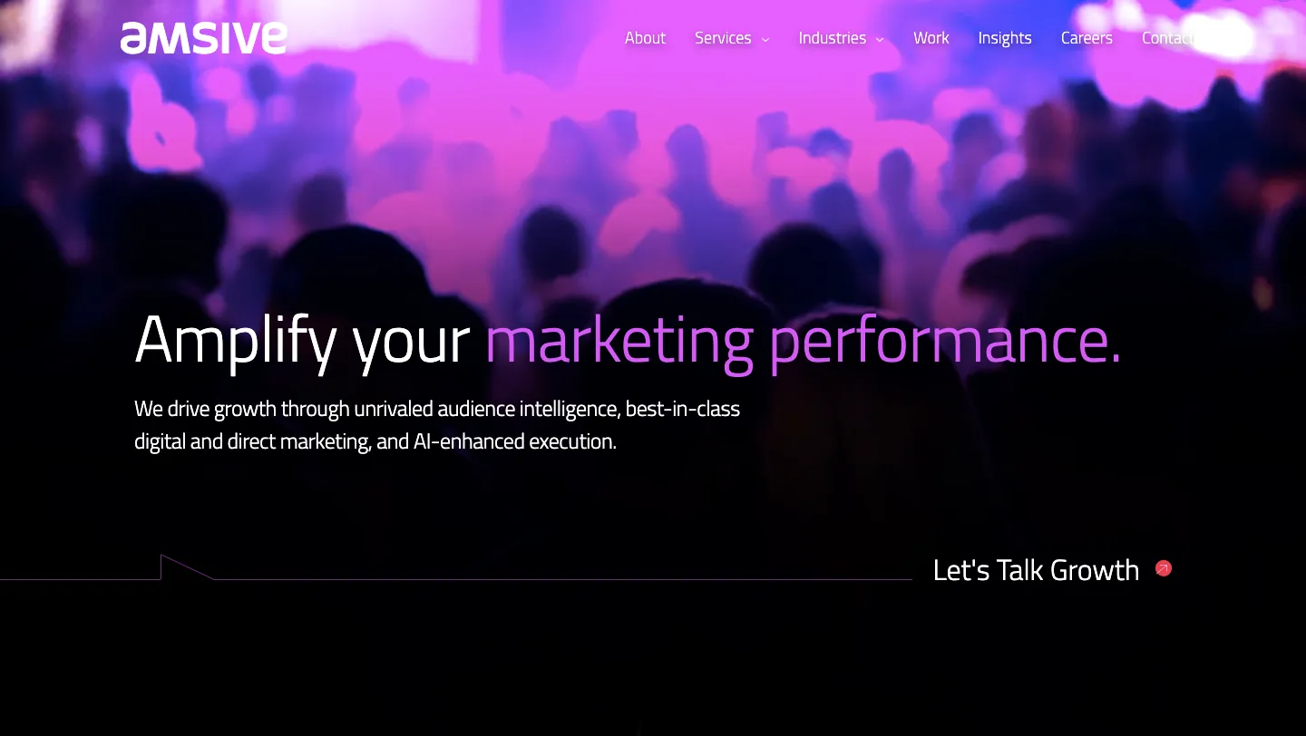Growth Marketing Agency in NYC - Amsive